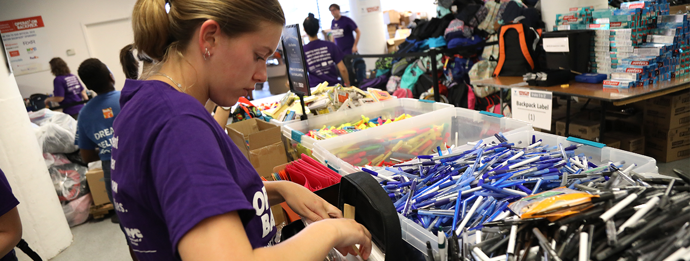 Operation Backpack® at Yankee Stadium 2018